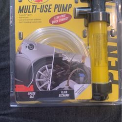 Multi- use pump