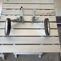 Bicycle training wheels