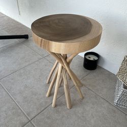 Wooden small table