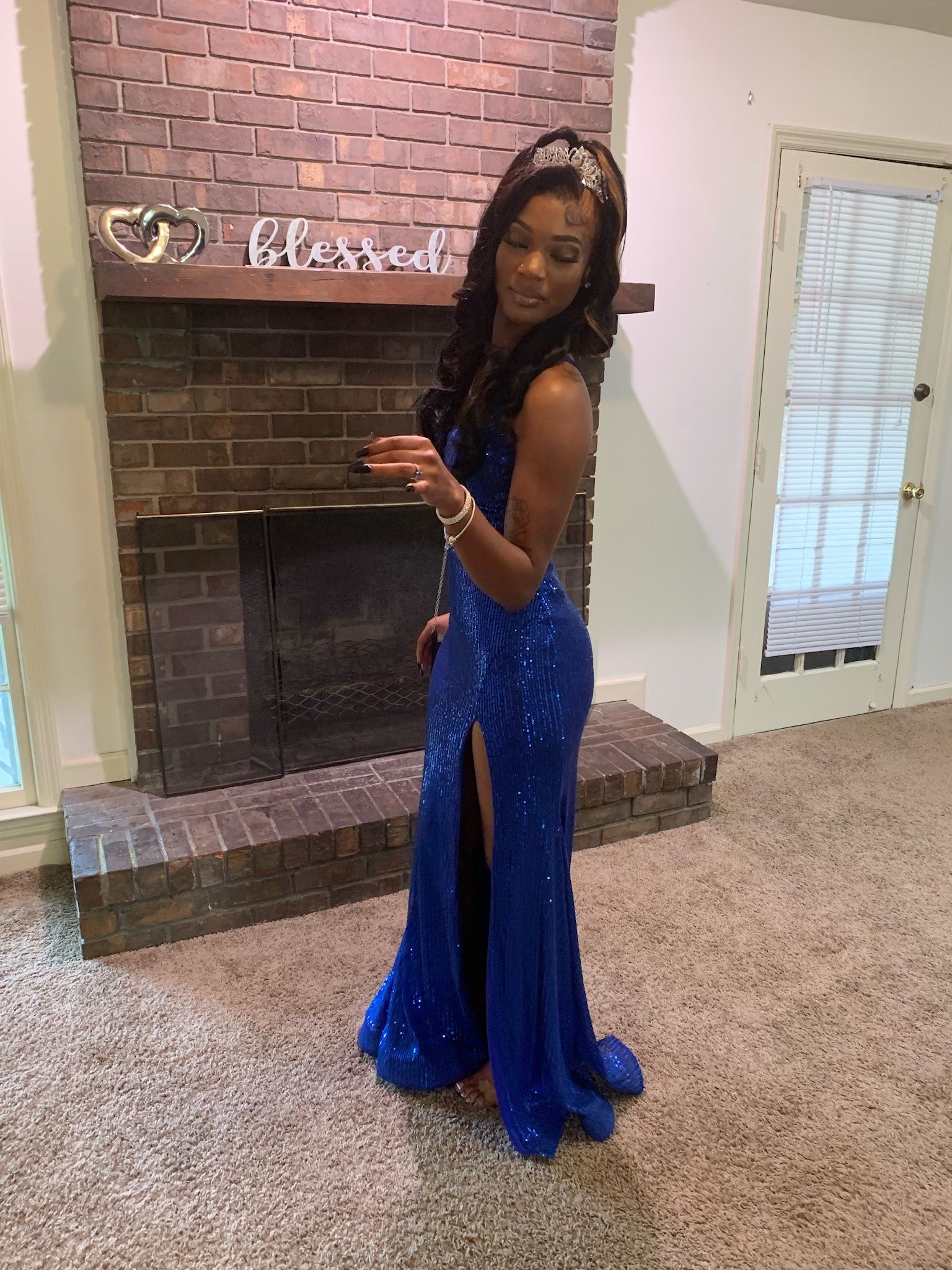 Blue Prom/formal Dress 