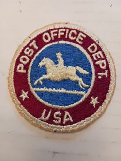 Post Office Dept. *USA* Uniform shoulder Patch - Pre-1971 - Embroidered