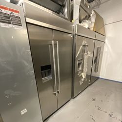 JennAir 42” Built-In Side-by-Side Refrigerator – Model JBSS42E22L01 – Stainless Steel – Brand New