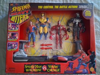 1998 Spiderman/Wolverine vs Venom/Carnage