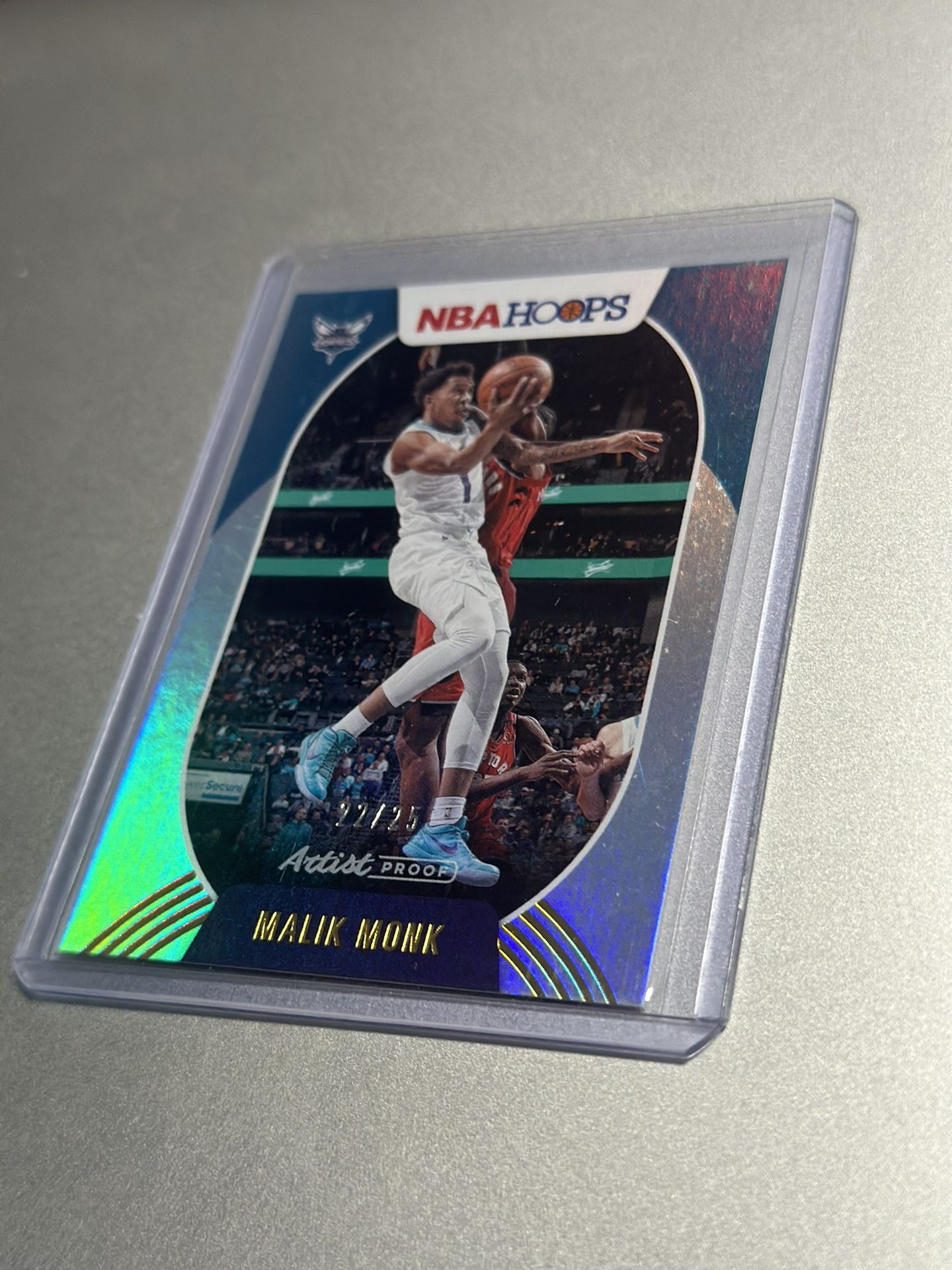 2020-21 Panini NBA Hoops - Artist Proof #158 Malik Monk /25 Hornets