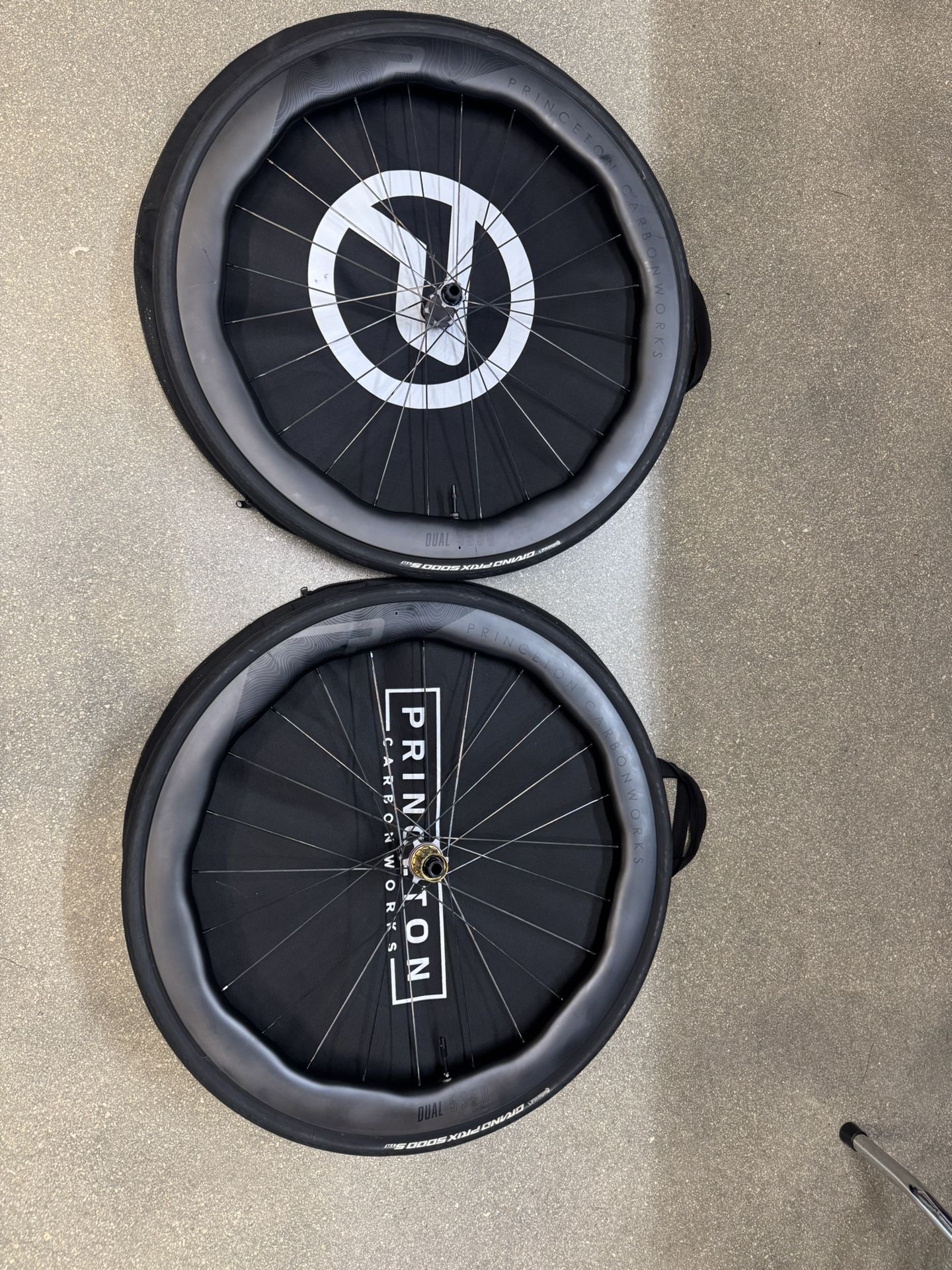 Princeton Dual 5550 Tactic TR01 Hubs Shimano