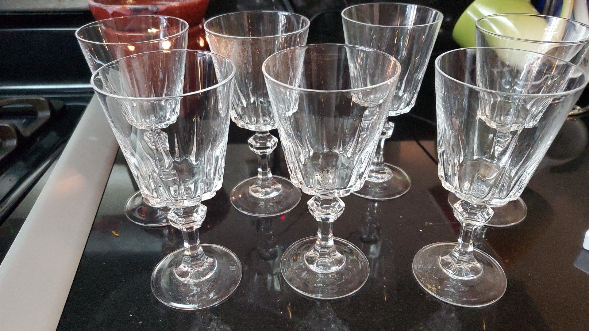 handmade wine glasses Custom Handcrafted Wood Stem Wine Glasses (Set of 2) main image 0