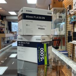 Sigma 85mm F1.4 For Sony 