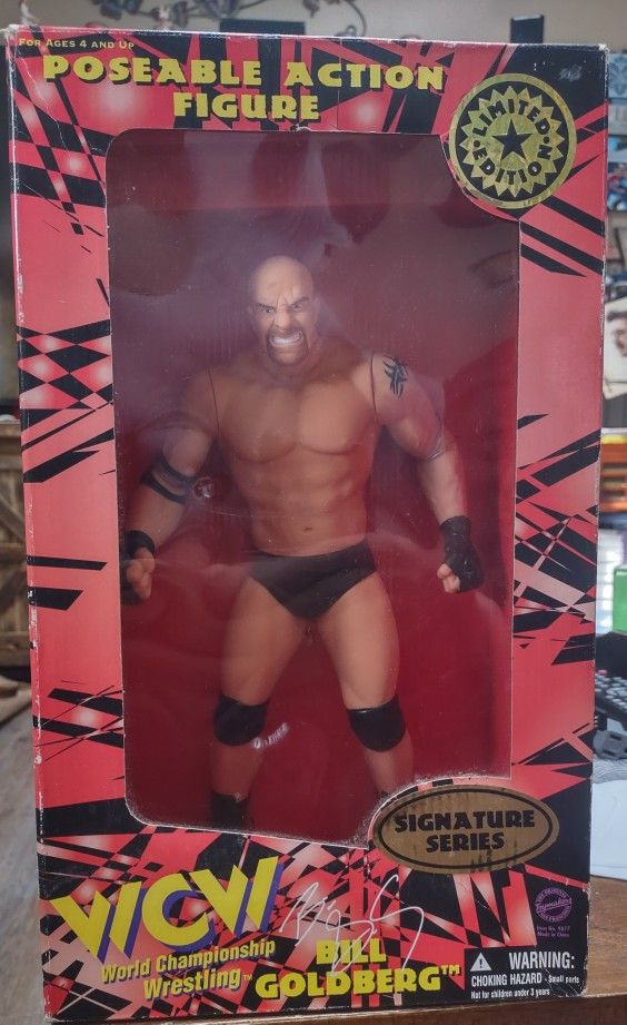 WCW Poseable Bill Goldberg 