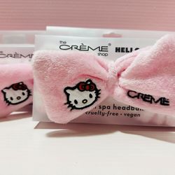 hello kitty plush spa headband. 