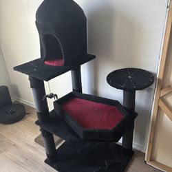Goth Cat Tree 