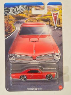 HOT WHEELS . SILVER SERIES (CHASE) . 1966 PONTIAC GTO .