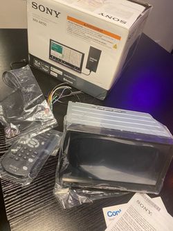 Sony 6.95" (17.6 cm) CarPlay/ Android Auto Media Receiver XAVAX150, OPEN BOX, LIKE NEW CONDITION