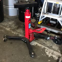 Transmission jack for sale. Good Use