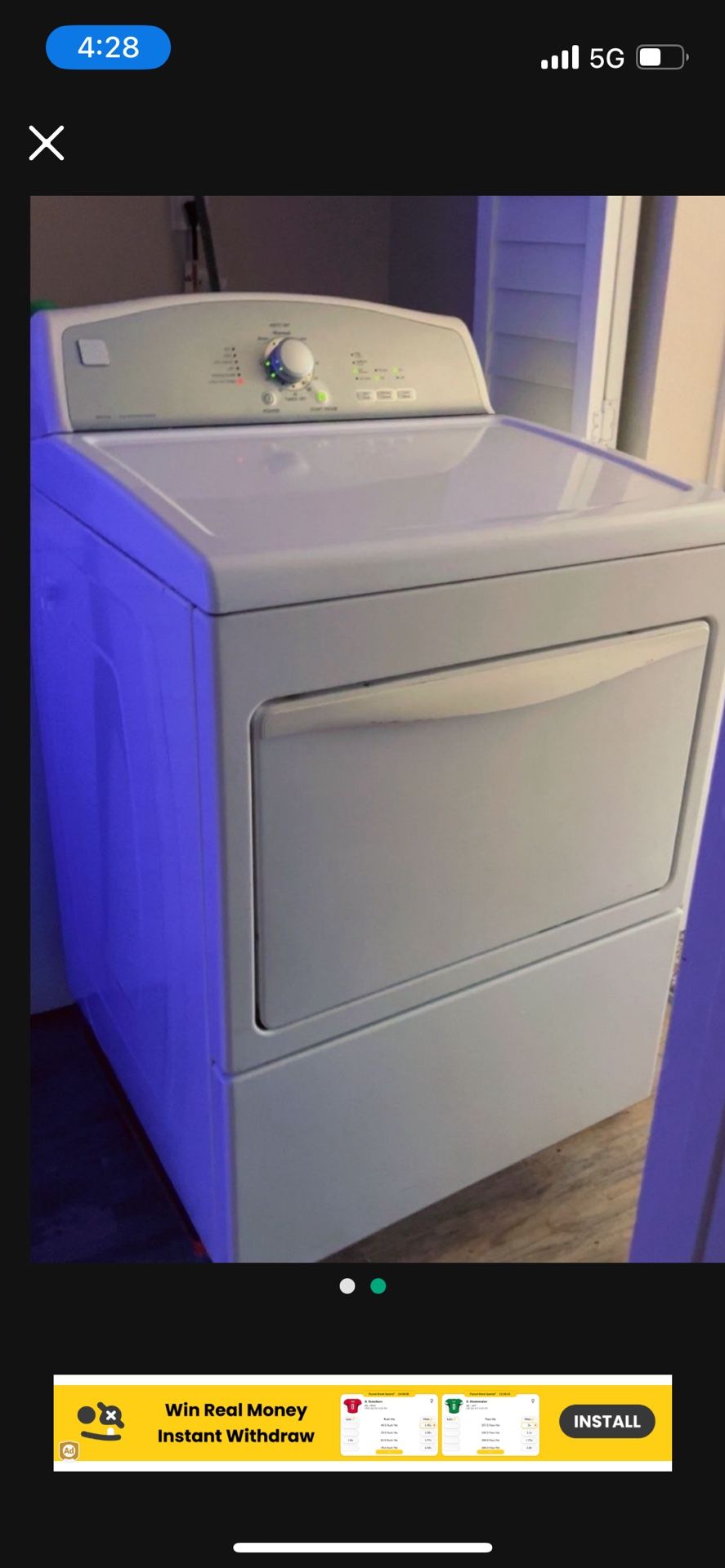 Kenmore Electric Dryer 