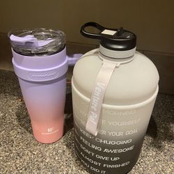 Two Water Bottles 