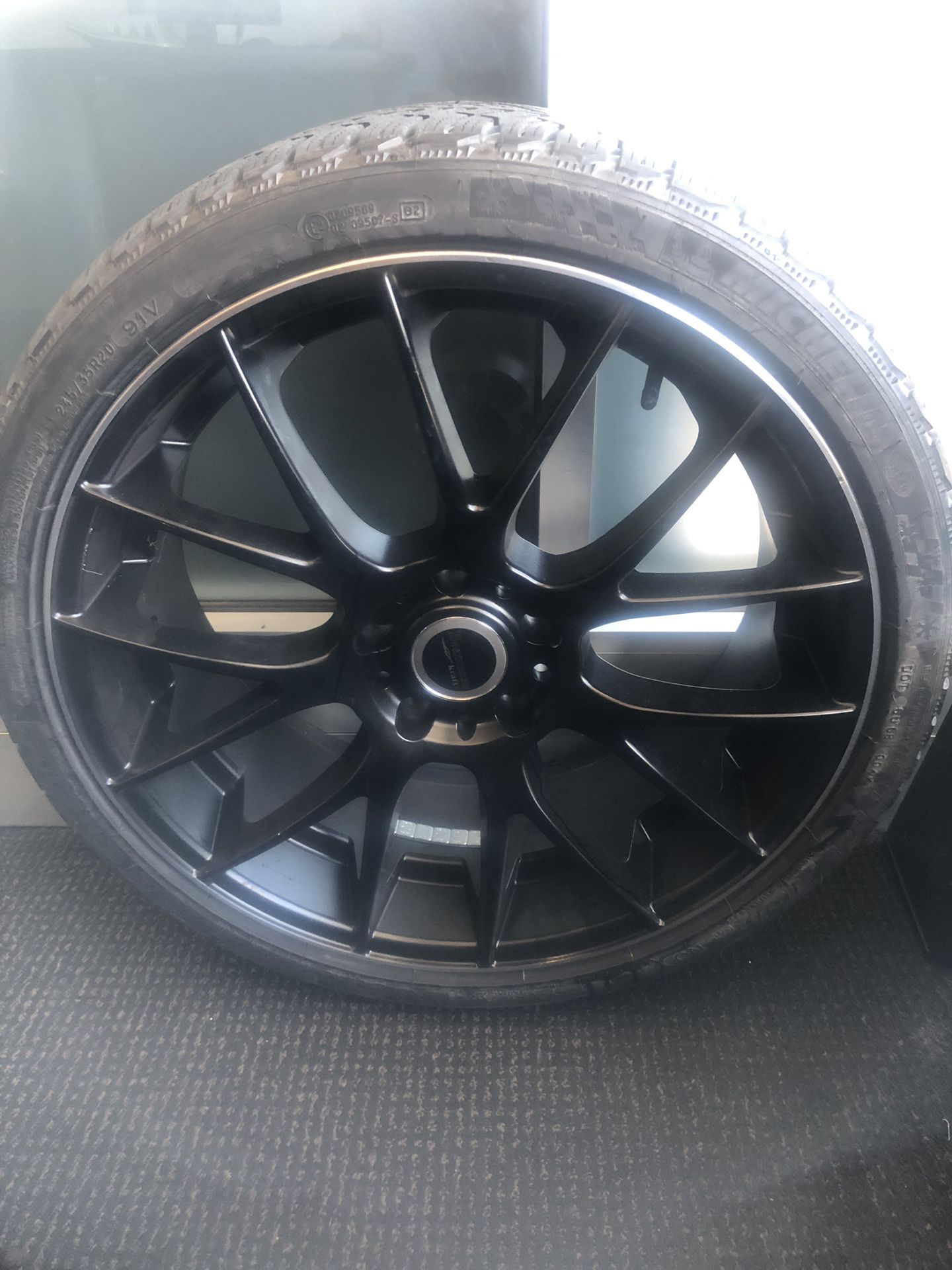 Brand new Michelin tire and rim 20”