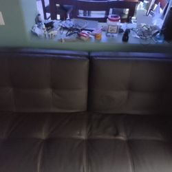 Leather Futon