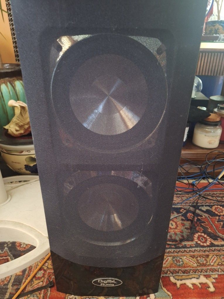 Sony Receiver , 5 Speakers And 1 Subwoofer