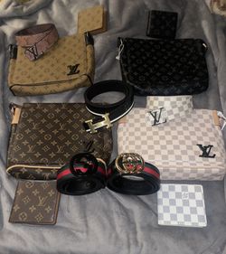 Sidebags, Belts, Plus Wallets