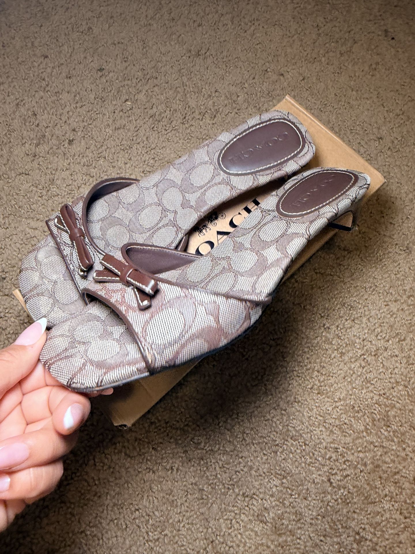 Coach Kitten Heels