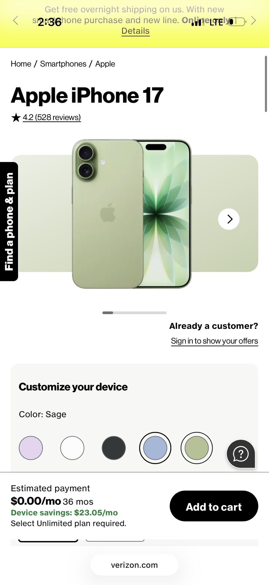 iPhone 17 New 256g Unlocked In Box