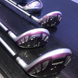 Awesome 5 Purple Lady Edge Golf Clubs $200 Perfect for Mothers Day!