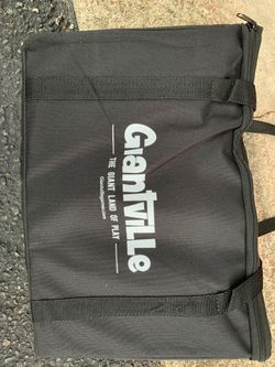 Giant Tumbling Timber Toy - Jumbo JR. Wooden Blocks Floor Game for Kids and Adults, 56 Pieces, Premium Pine Wood, Carry Bag brand new