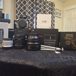 Canon R50 With Lot Of Accessories Like New