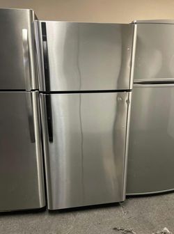 Stainless Steel Top Mount Fridge - Energy Efficient