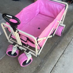 Pink wagon