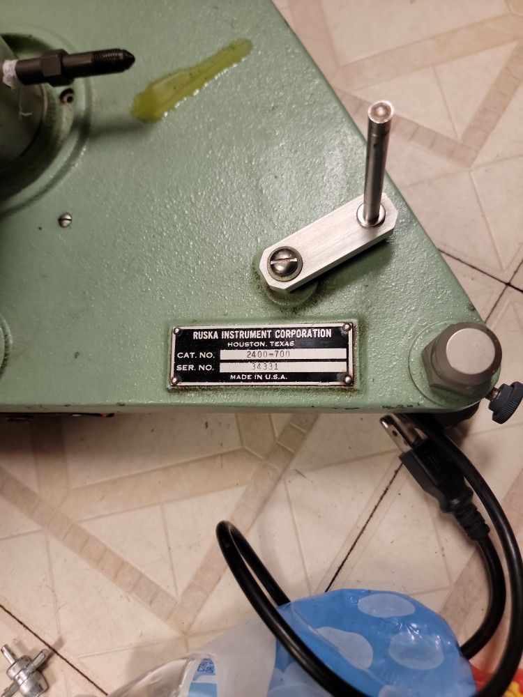 Ruska PRECISION MEASURING EQUIPMENT