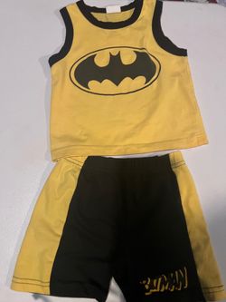 Toddler Boy Batman Outfit size 80