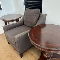 Chair and tables free to good home