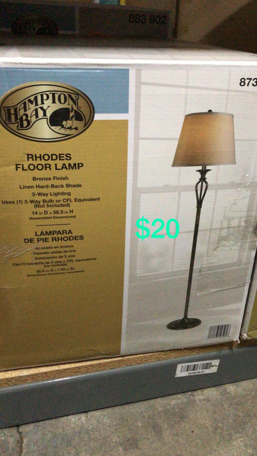 Hampton Rhodes floor lamp
