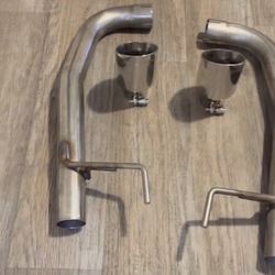 Axle Back Muffler Delete Exhaust