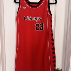 Vintage Hardwood Classics Chicago Bulls #23 Jersey Dress - L 