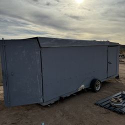 Parking Line Paint Set Up 