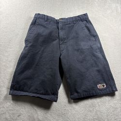 Vintage Hang Ten Long Shorts Men’s 30 Faded Black Surf Skate 90s Baggy #3183