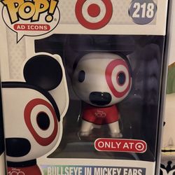 Bullseye in Mickey Ears