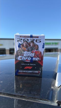 Topps Chrome Formula 1 2026 Value Box