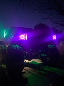 Led Lights And Flags