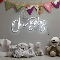 Oh Baby Neon Sign 