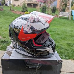 Motorcycle helmet, size S