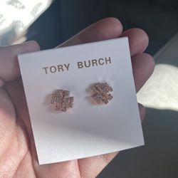 TB Earring Brand New Rosegold