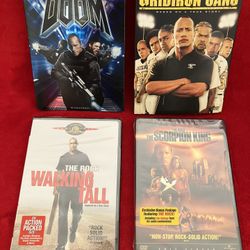 Lot NEW & SEALED GRIDIRON GANG WALKING TALL DOOM Unrated Extended Edition The Rock DVD ‼️ Entire Collection MUST GO ‼️ 