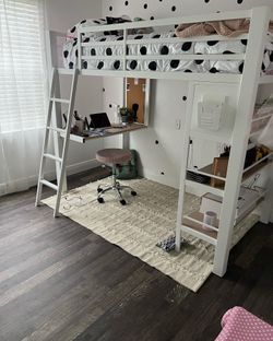Twin loft bed mattress not included