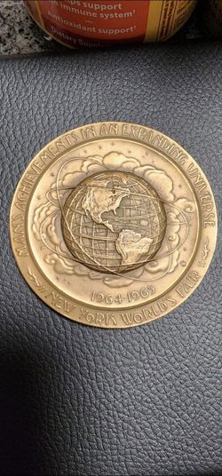 From Condon's Collection, New York World's Fair Bronze Medallion