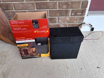 600 watt low voltage landscape light transformer