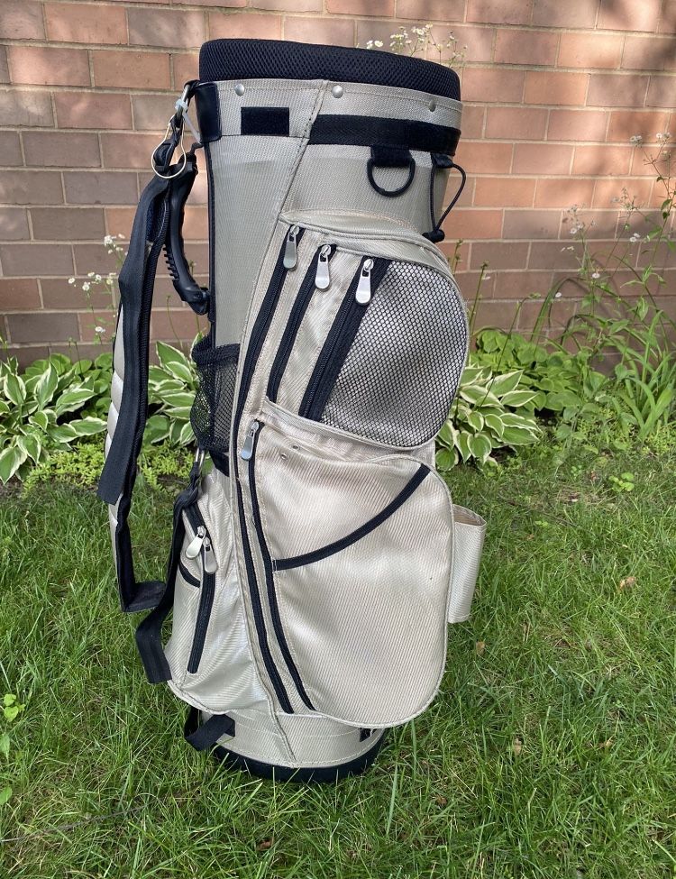 Datrek Golf Bag Beige Tan Mens Women's Lightweight