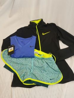 Nike outfit.